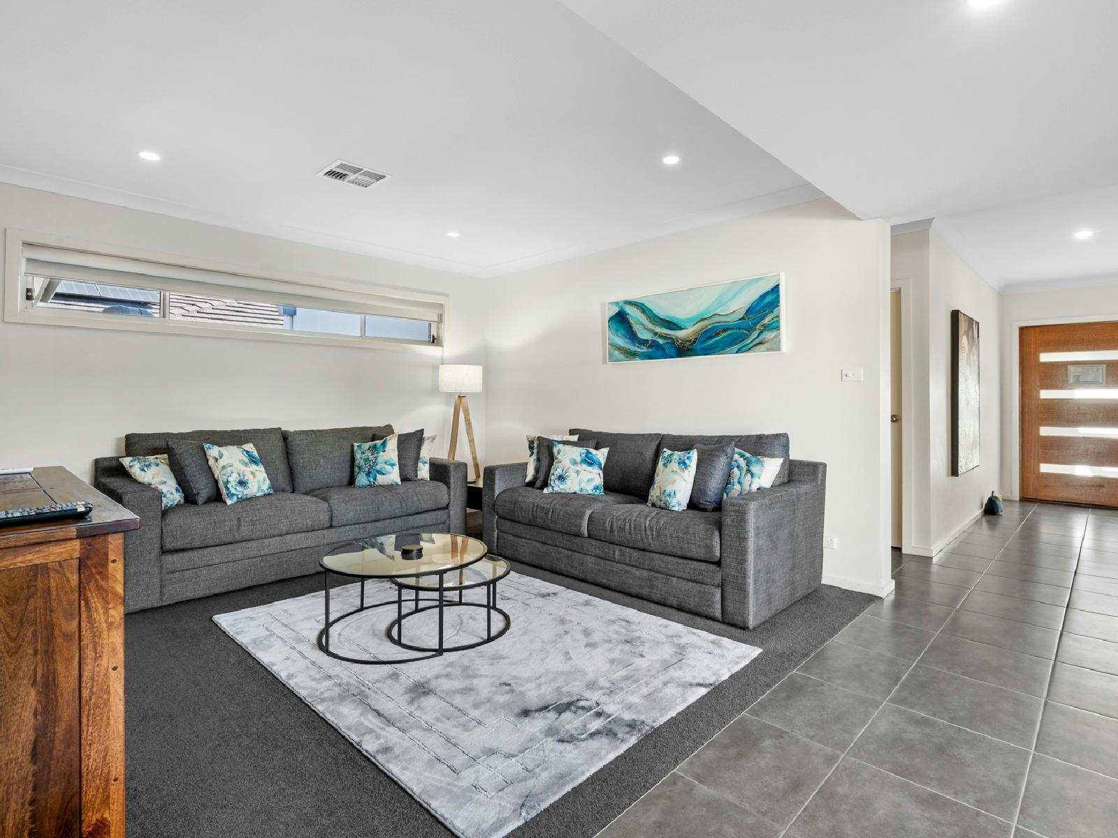 Cypress Point Lodge second lounge room with TV