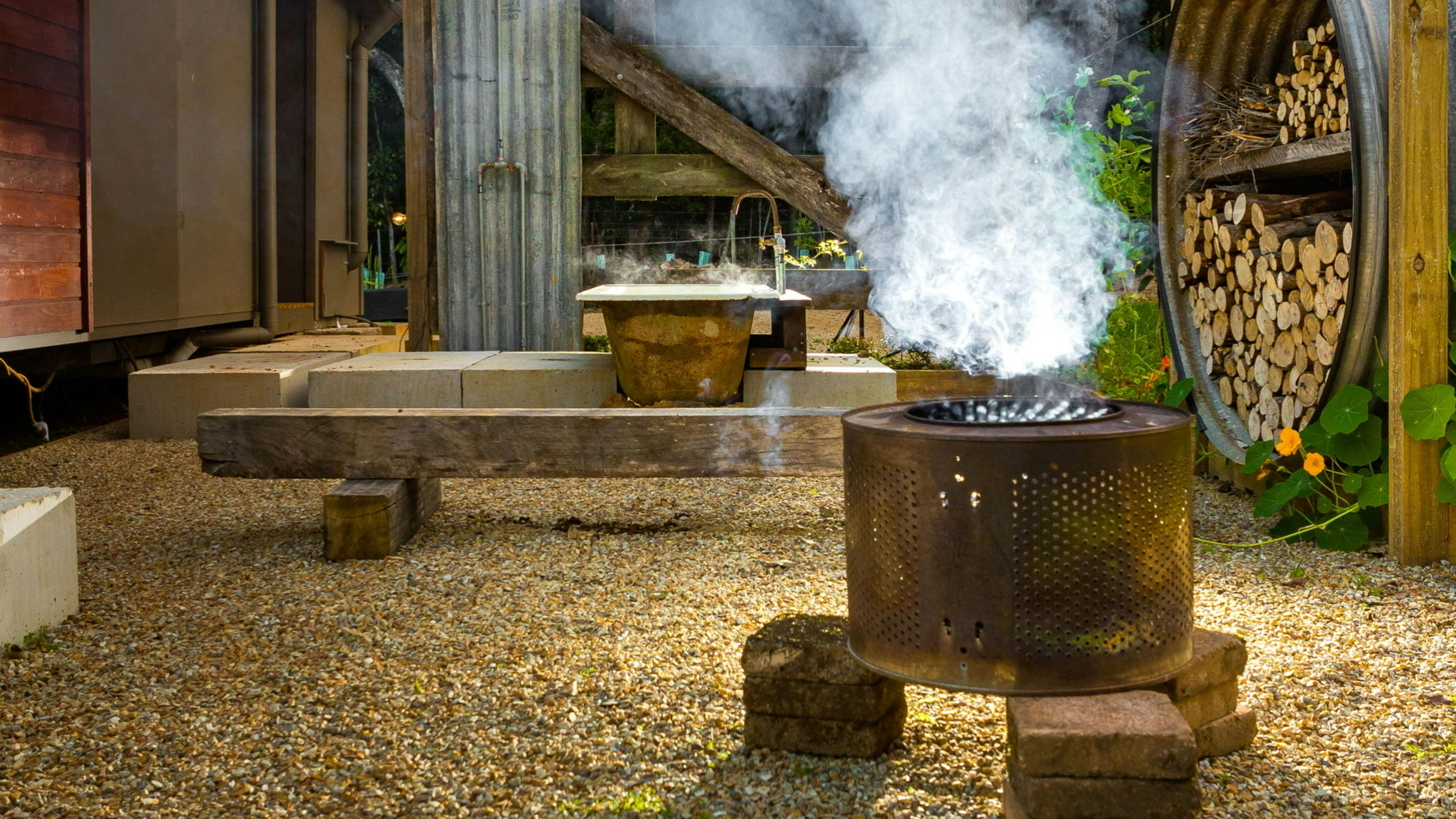 Creek Side Shepherds Hut Rail Trail