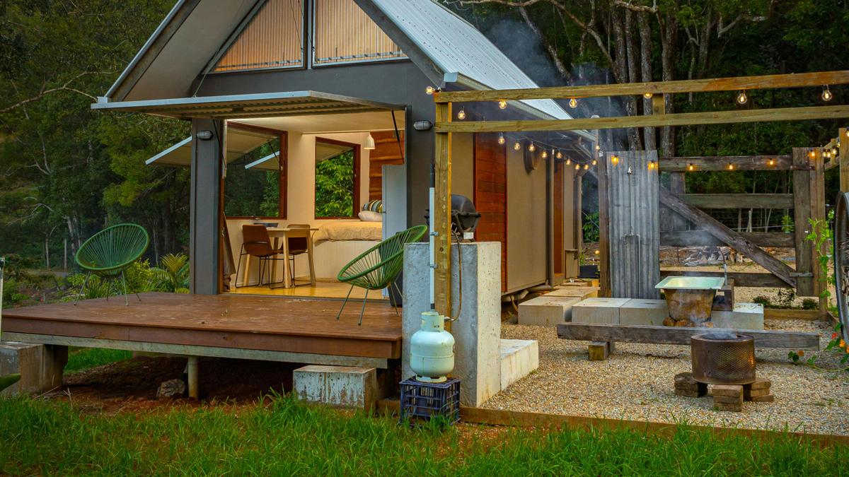 Creek Side Shepherds Hut Rail Trail