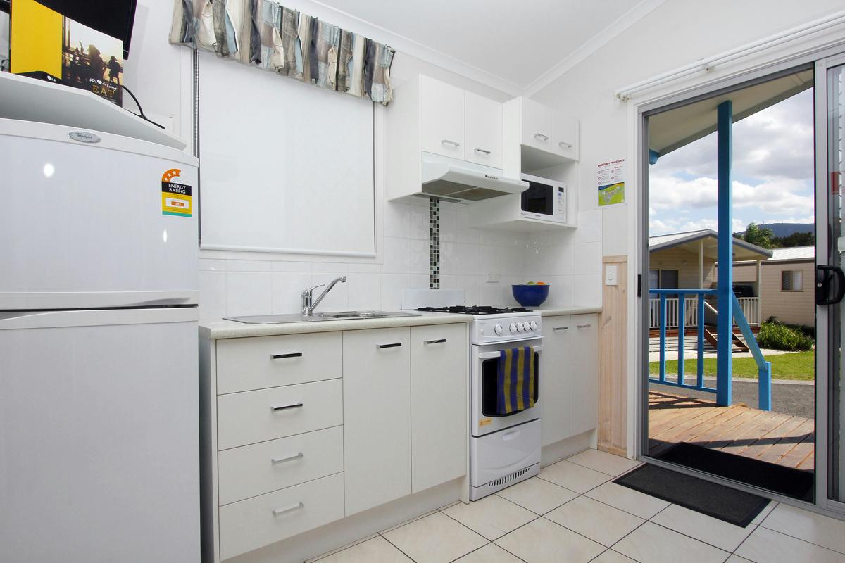 1 bedroom ensuite 4 berth cabin internal