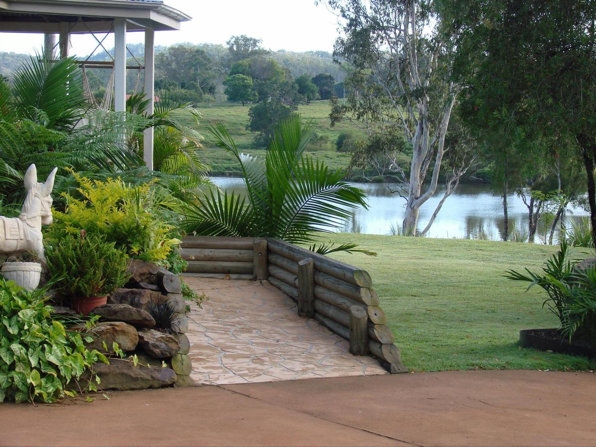 View from the car park area