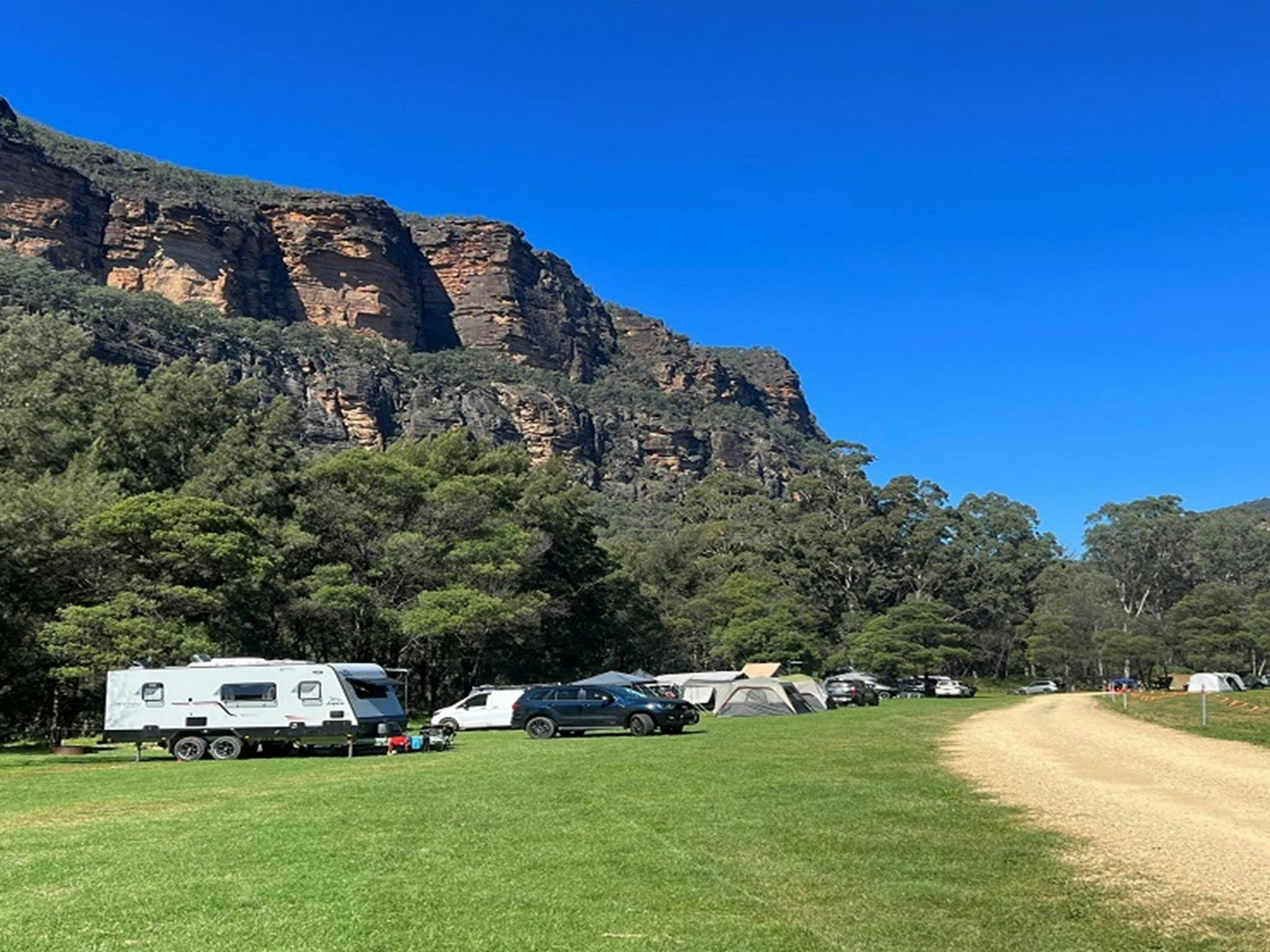 Coorongooba campground. Credit: Adam Bryce &copy; DPE