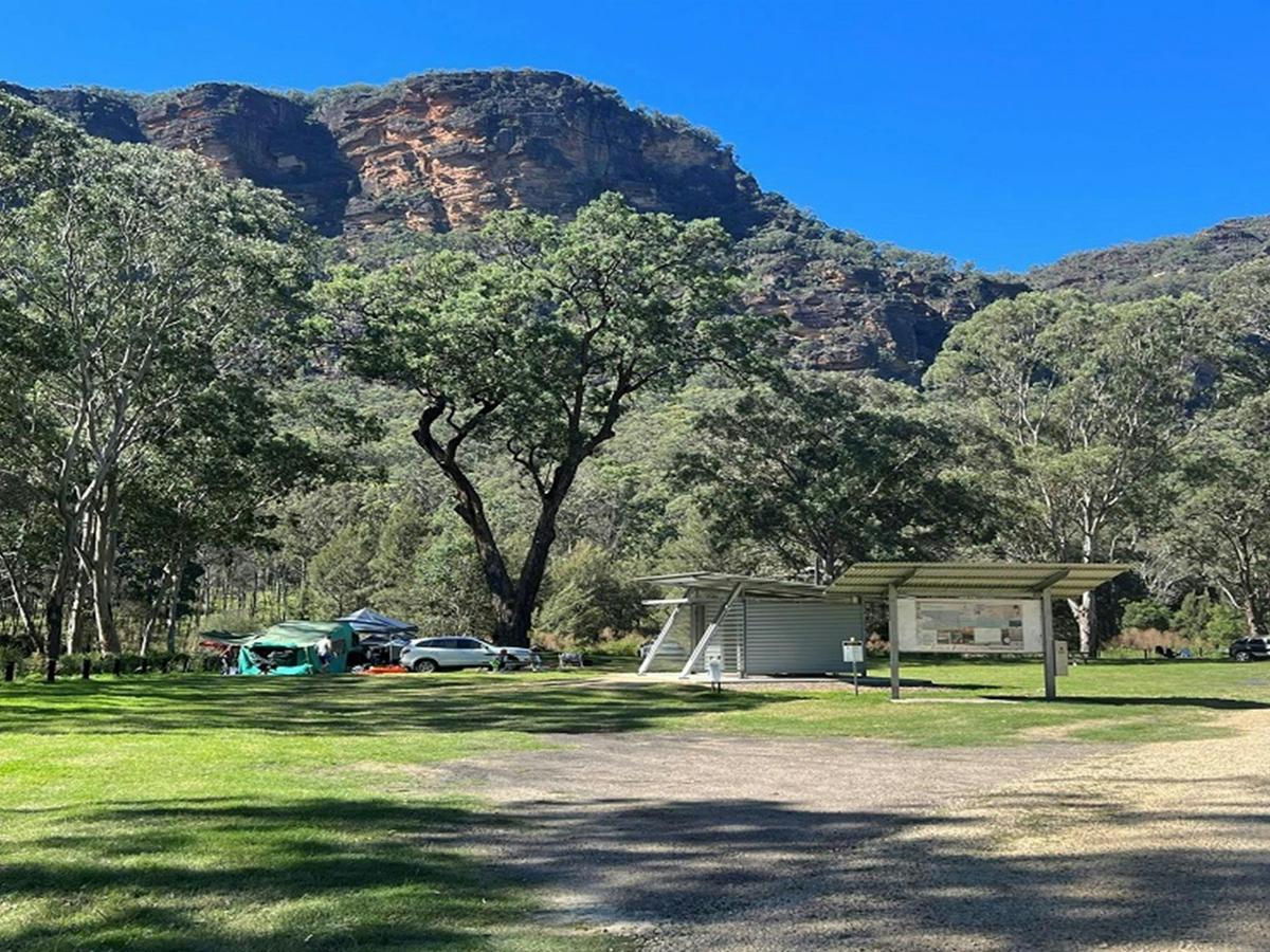 Coorongooba campground. Credit: Adam Bryce &copy; DPE