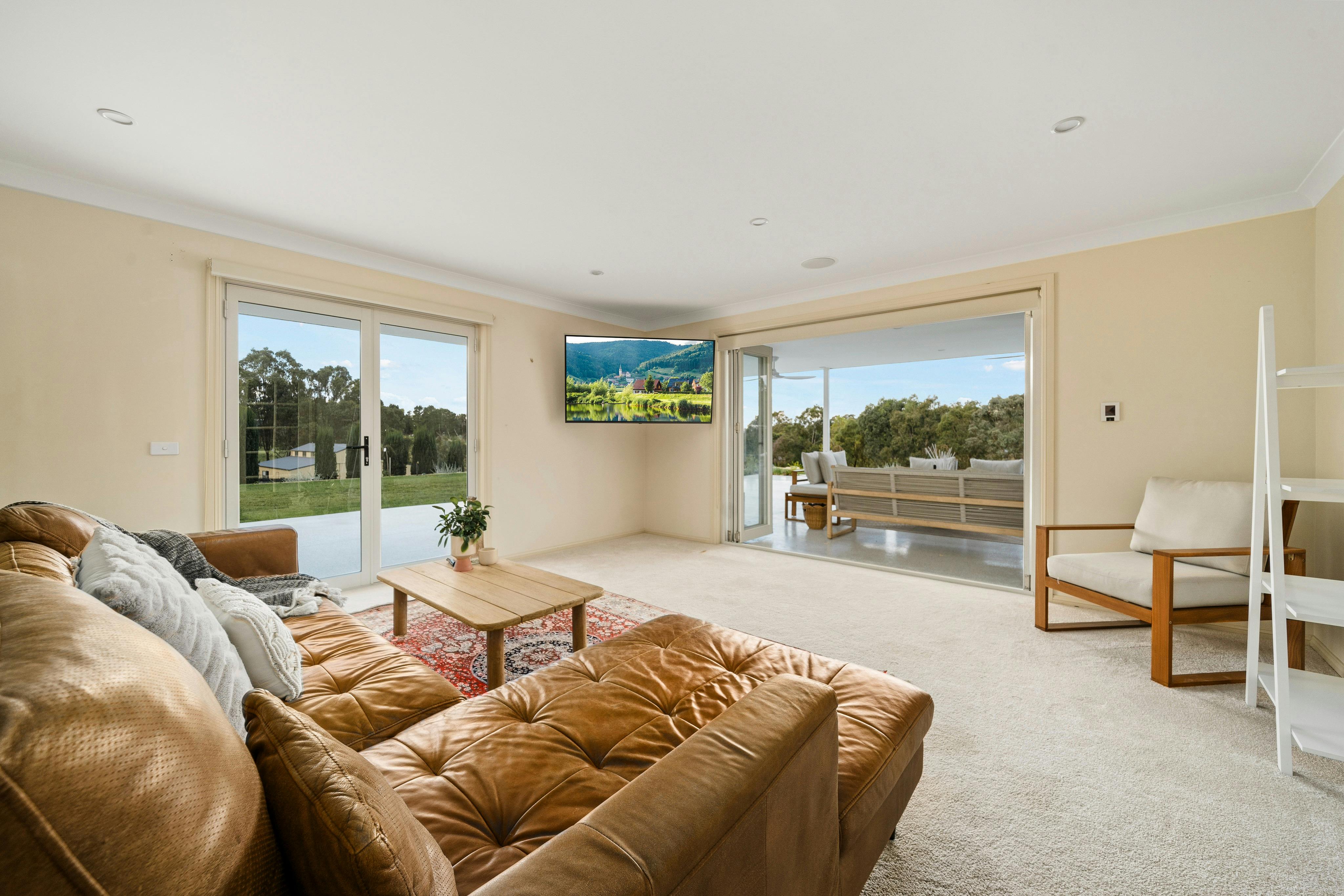 Plenty of living space to kick back and relax