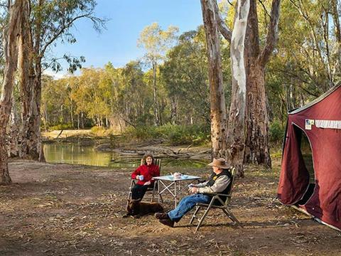 Edward River Bridge campgrounds