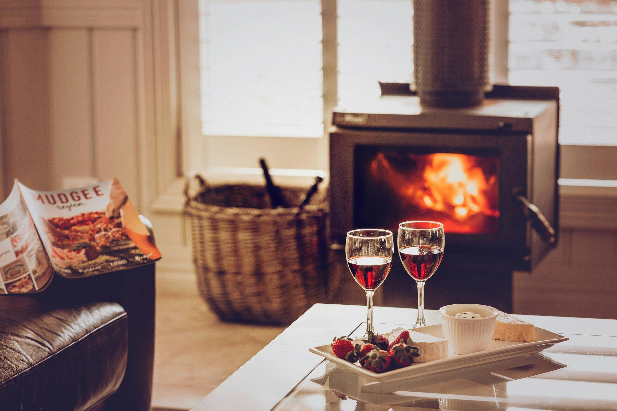 All cottages have their own wood burning fireplaces.