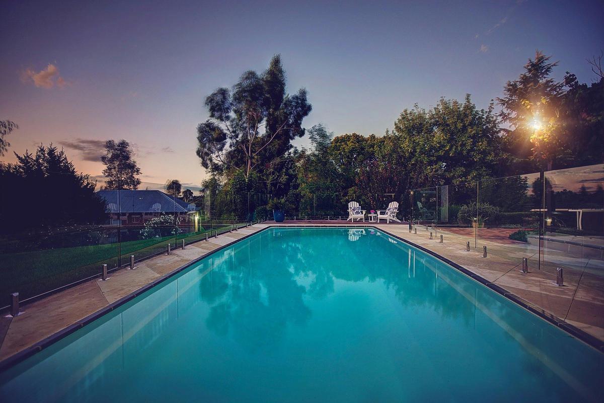 The shared pool is availble to all guests.