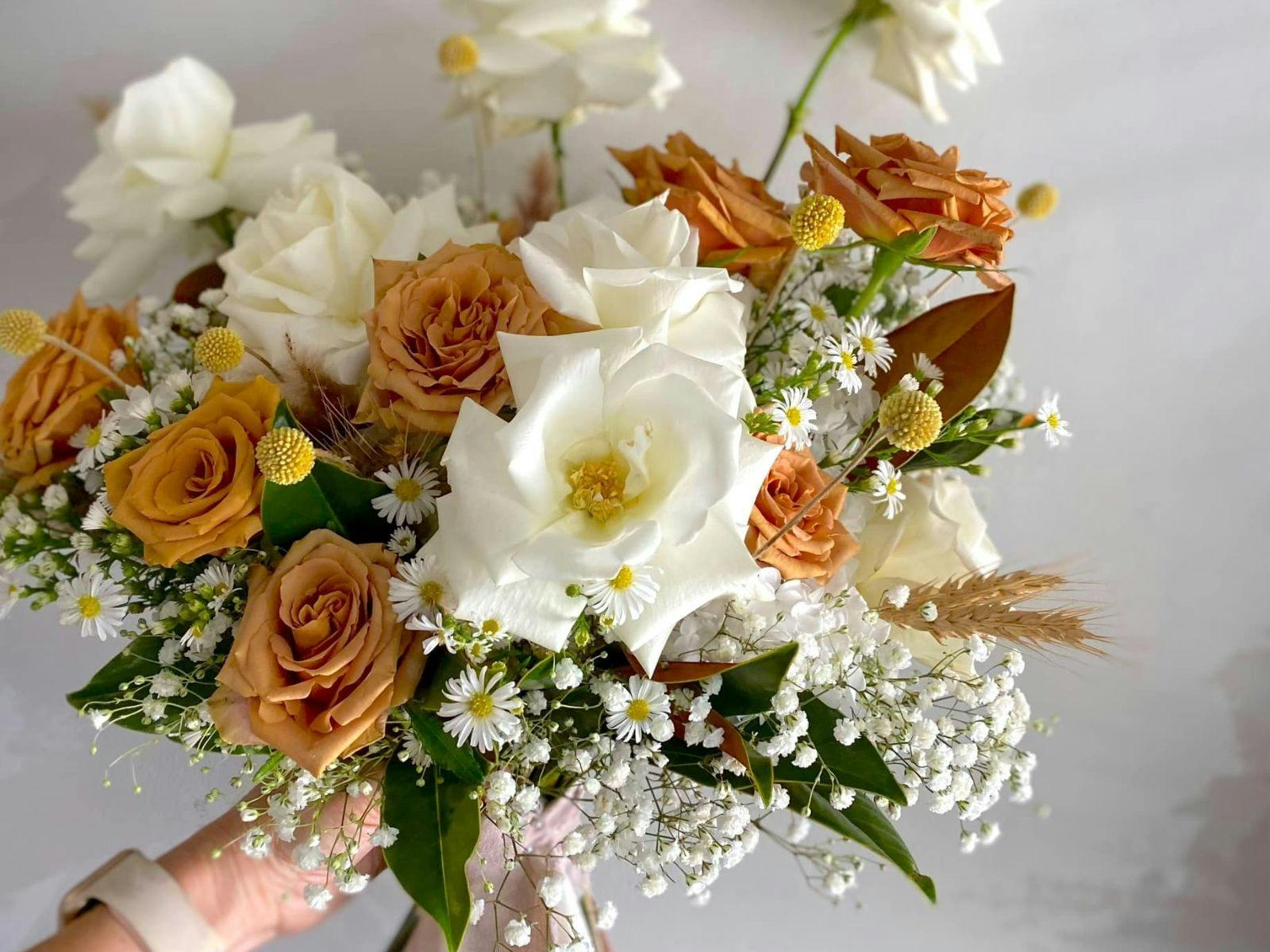 a wedding bouquet
