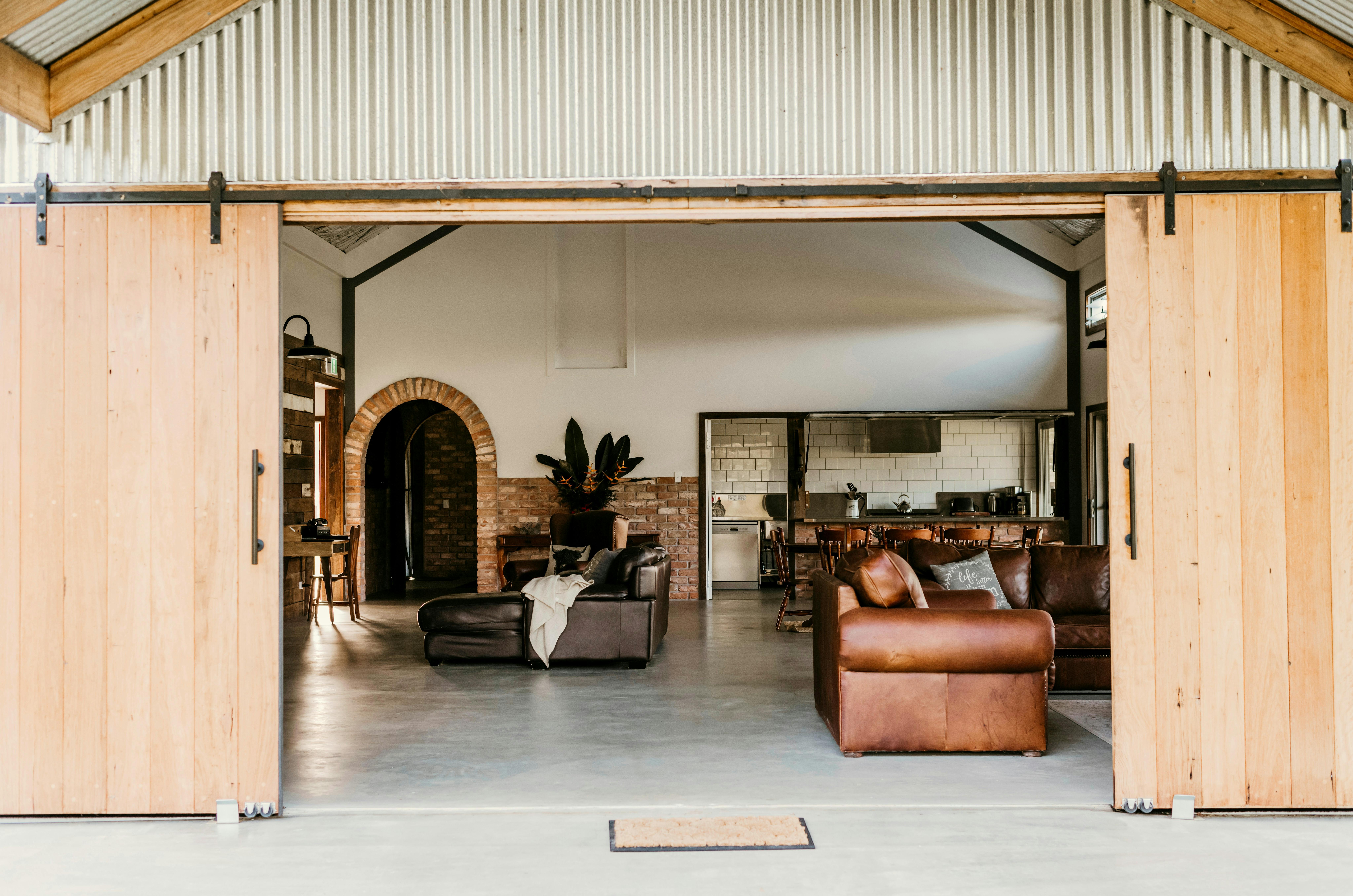 Woolshed Barn Door Entry