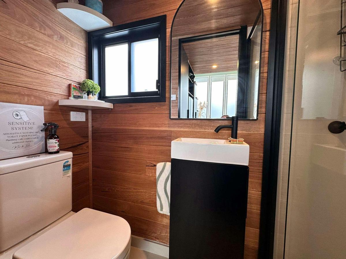 toilet and shower