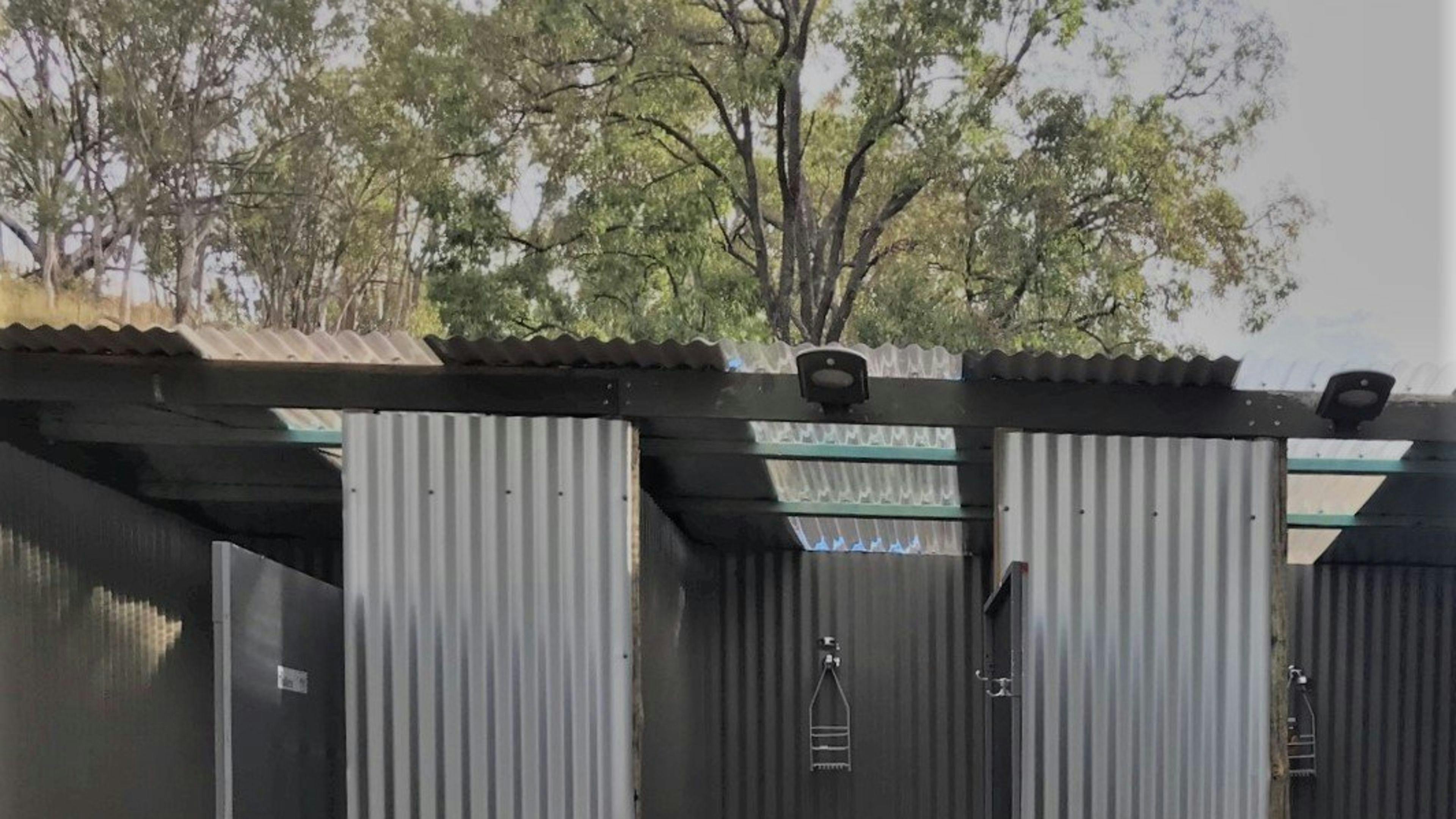 Shower and toilet facilities