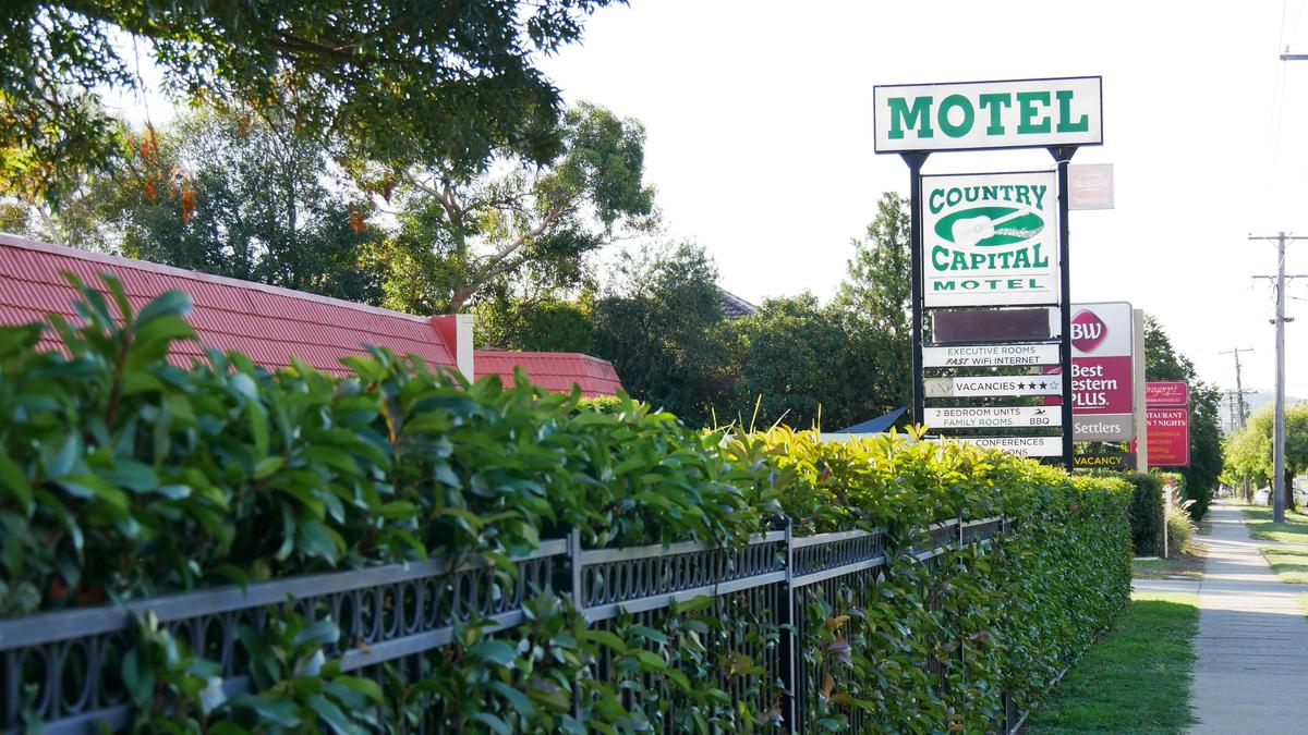Garden and Sign