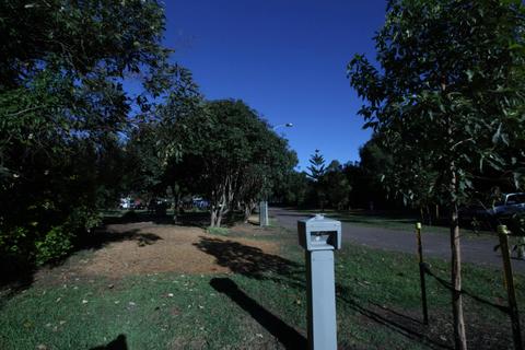 Powered camp/van sites at Fingal Bay Holiday Park