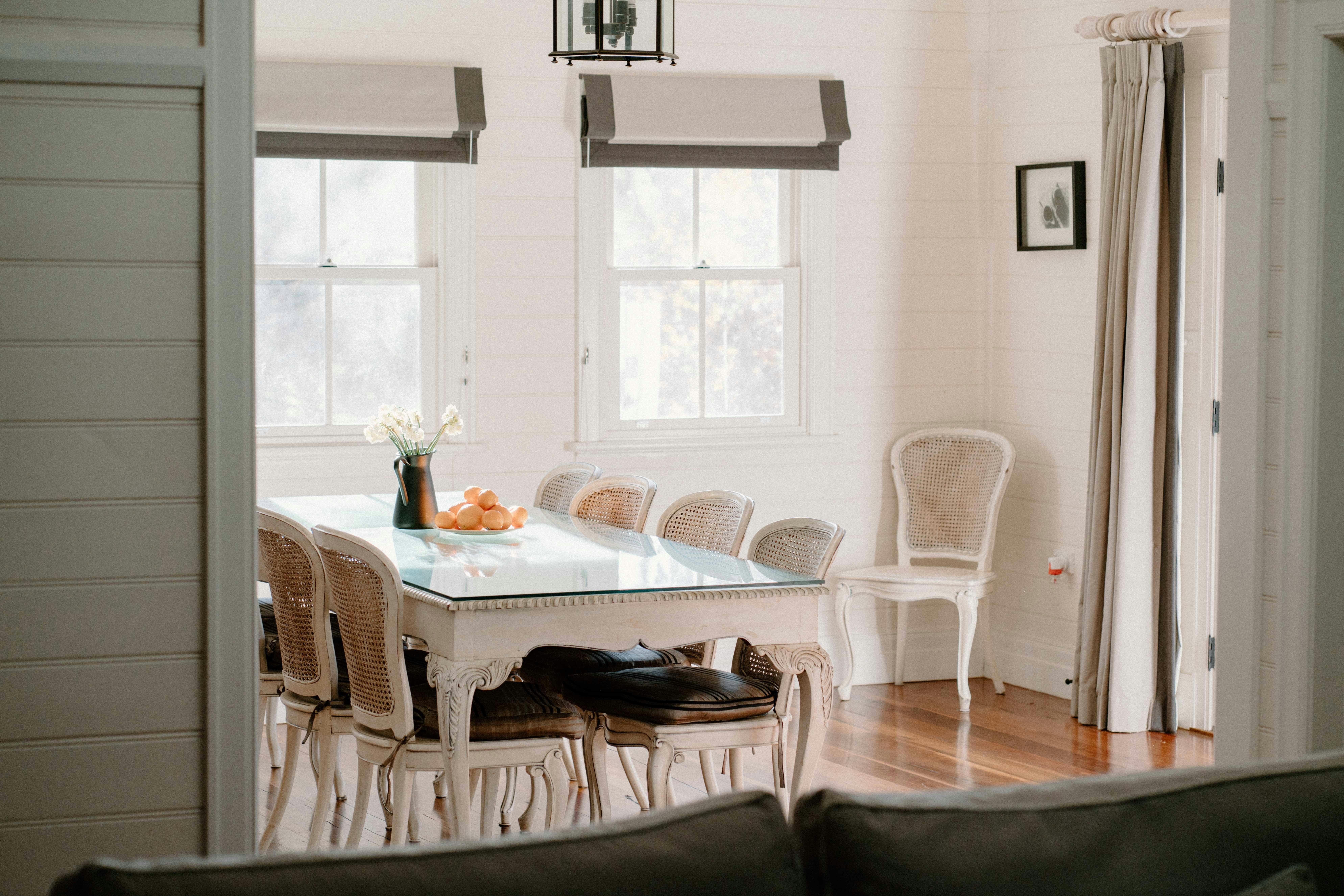 Dining table seating 10 guests