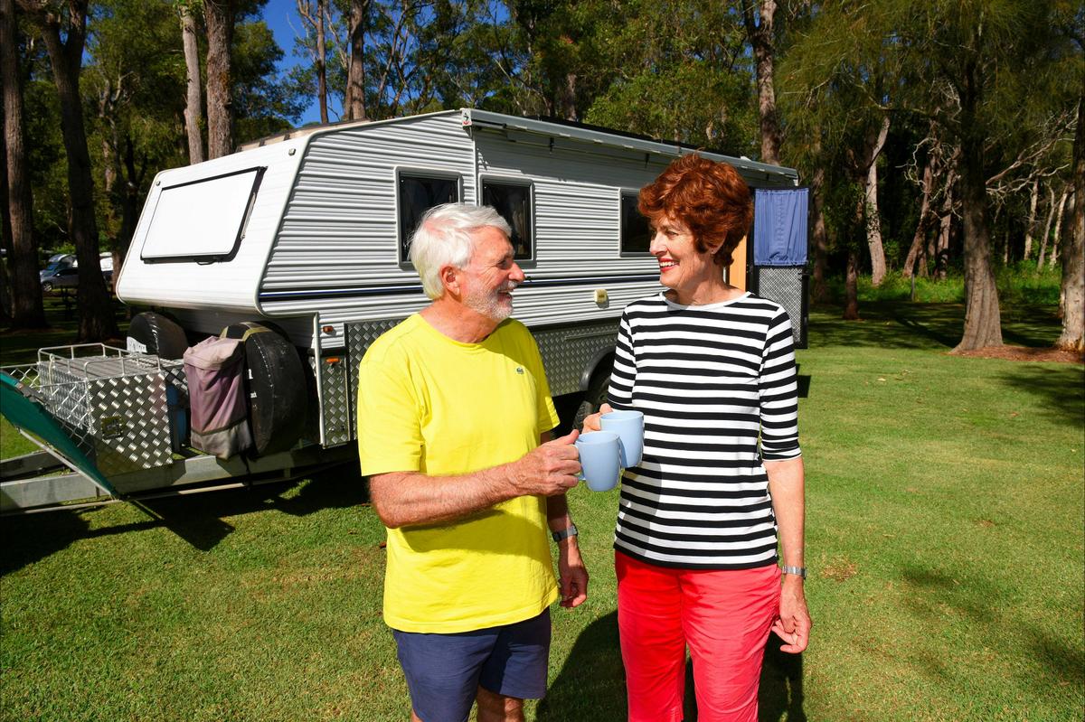 Flat, grassy and easily accessible powered sites