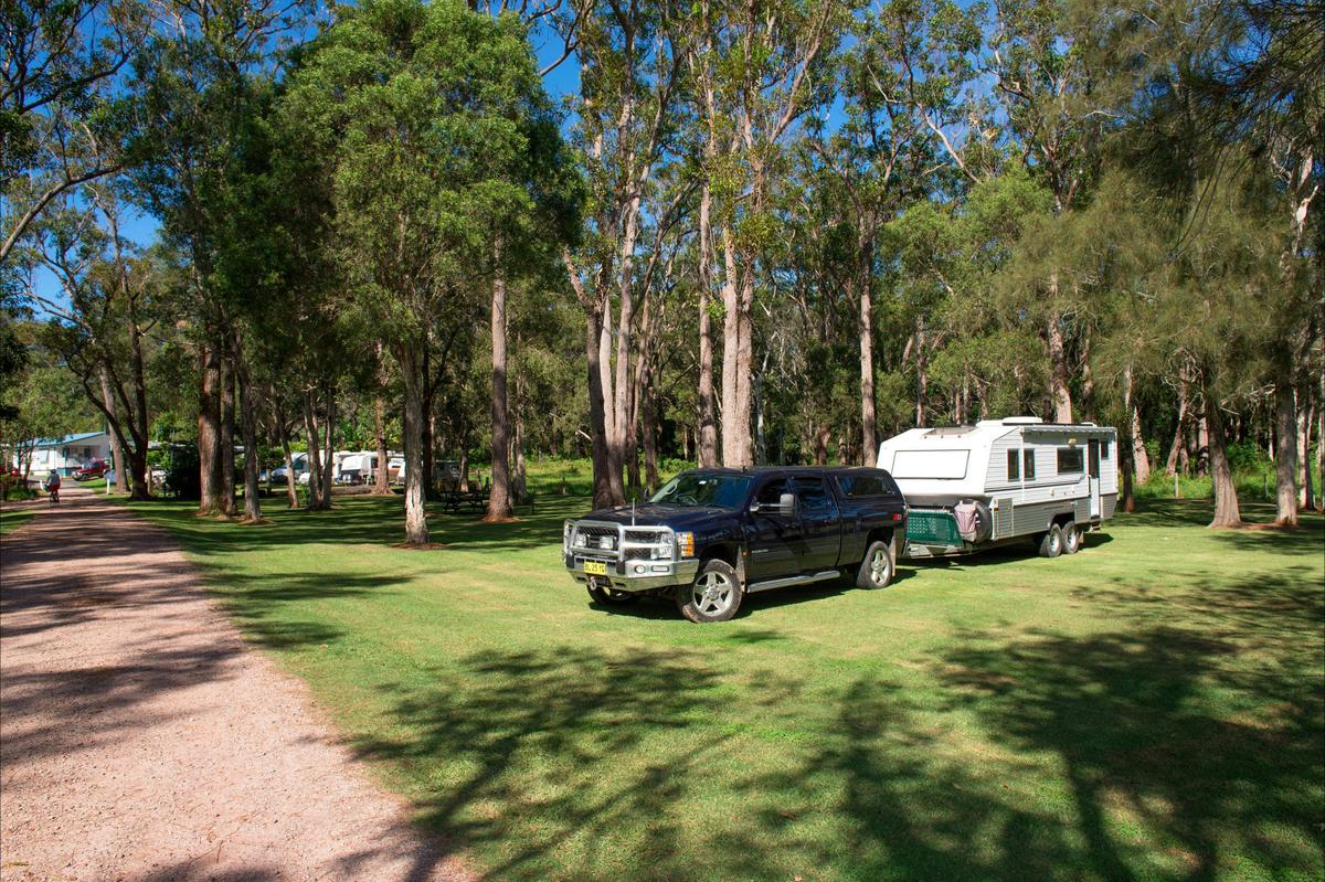 Flat, grassy and easily accessible sites