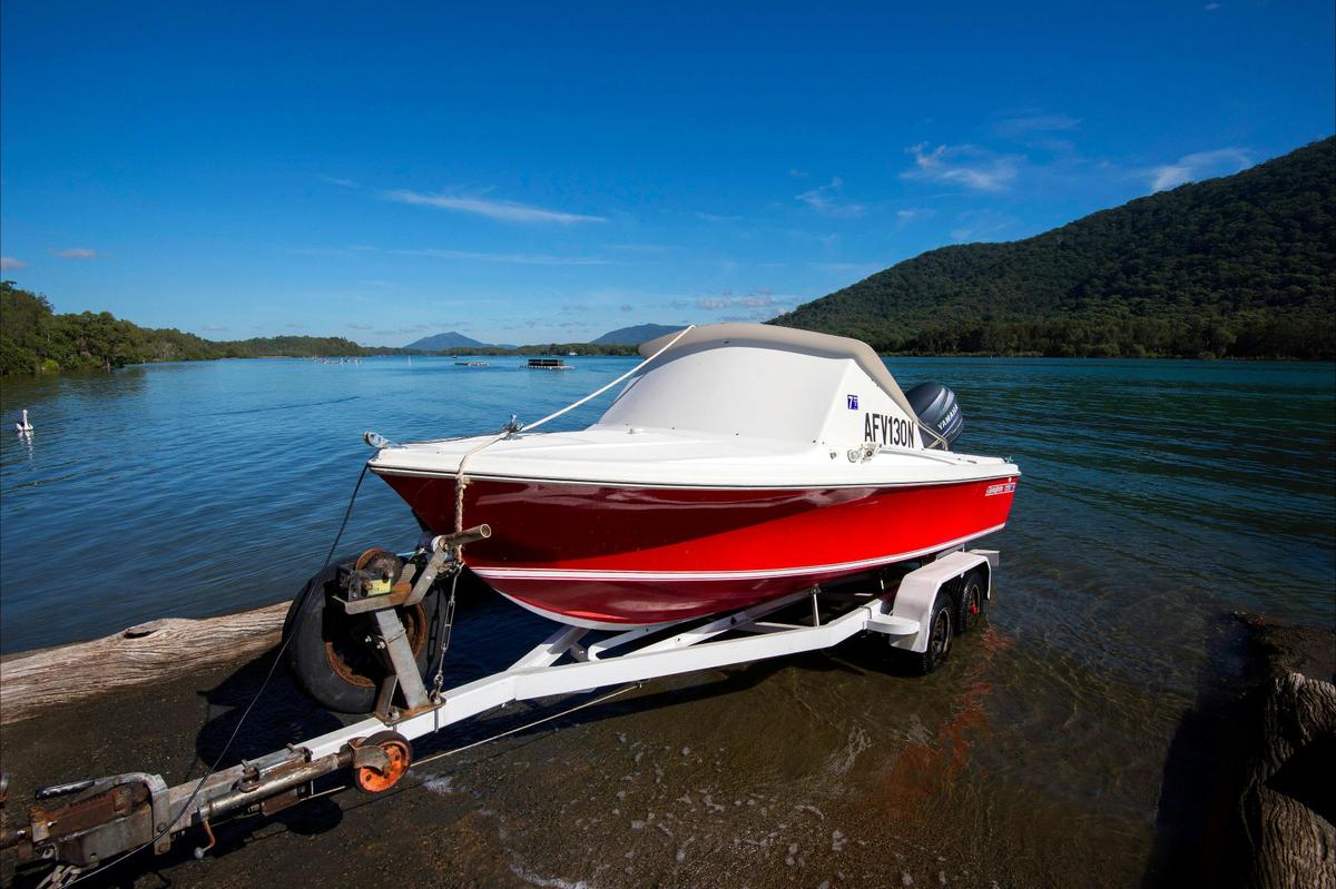 Launch your boat from our onsite boat ramp into the Camden Haven River