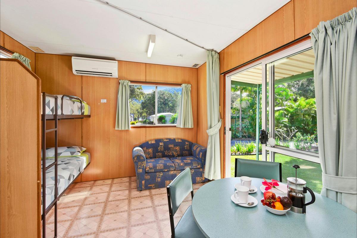 Inside the  ensuite cabins