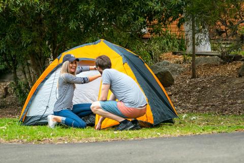 Powered Site - Tent