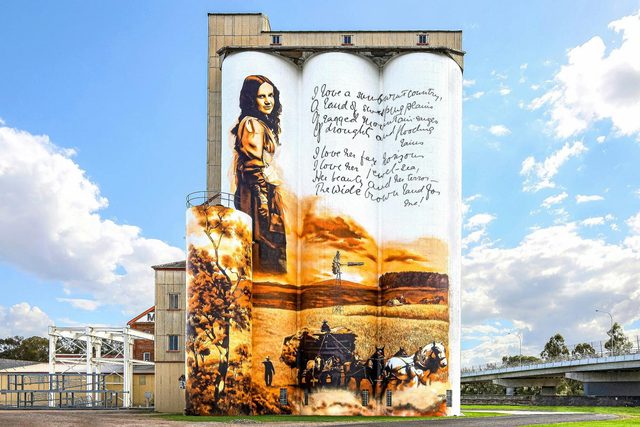 Dorothea Mackellar Silo Art