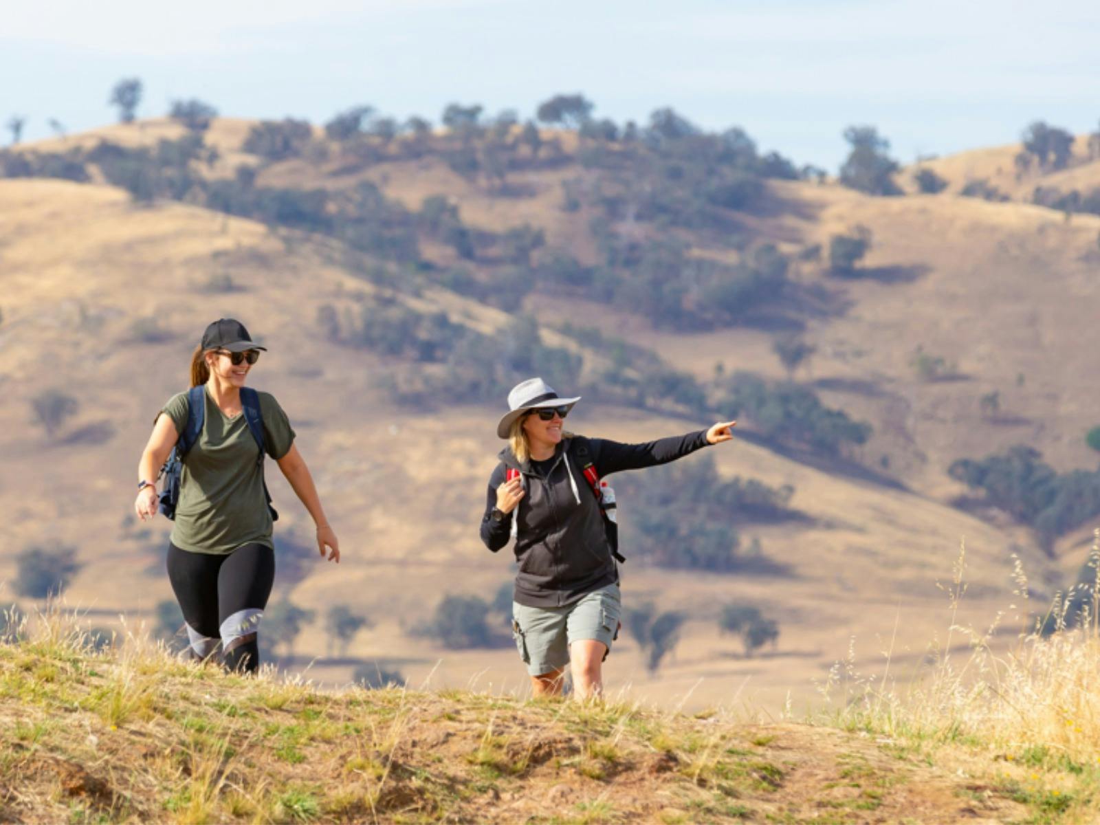 Views from Hume and Hovell Track Eastern Hill