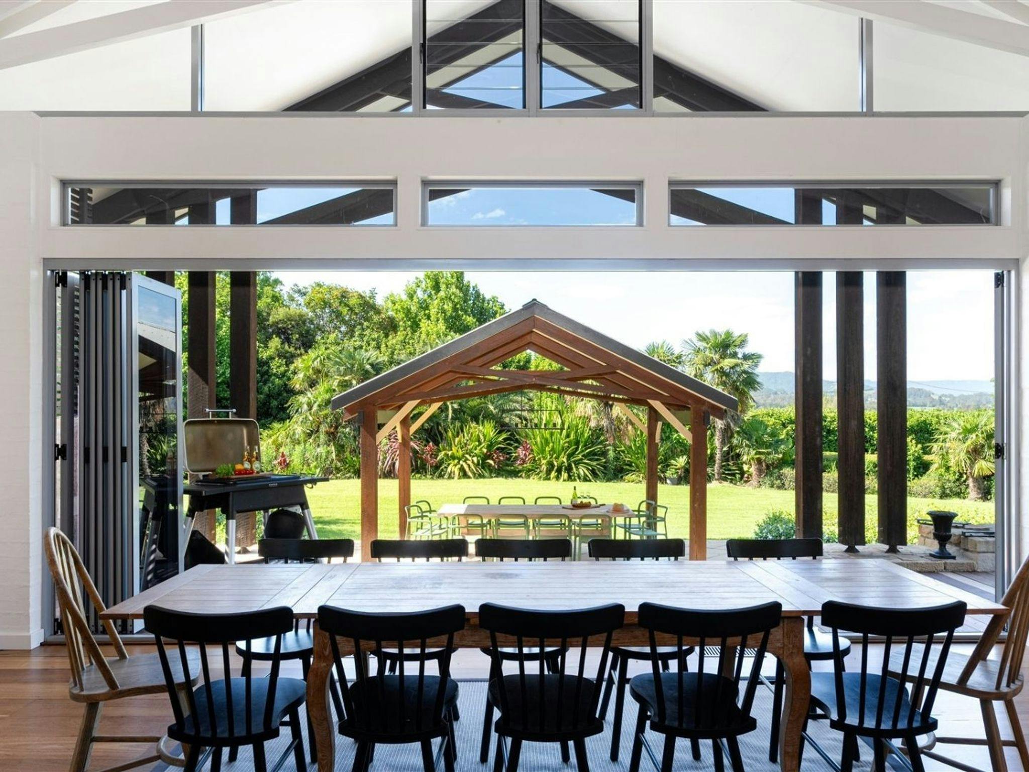 Fletchers Lane Retreat | Dining room | Amazing views