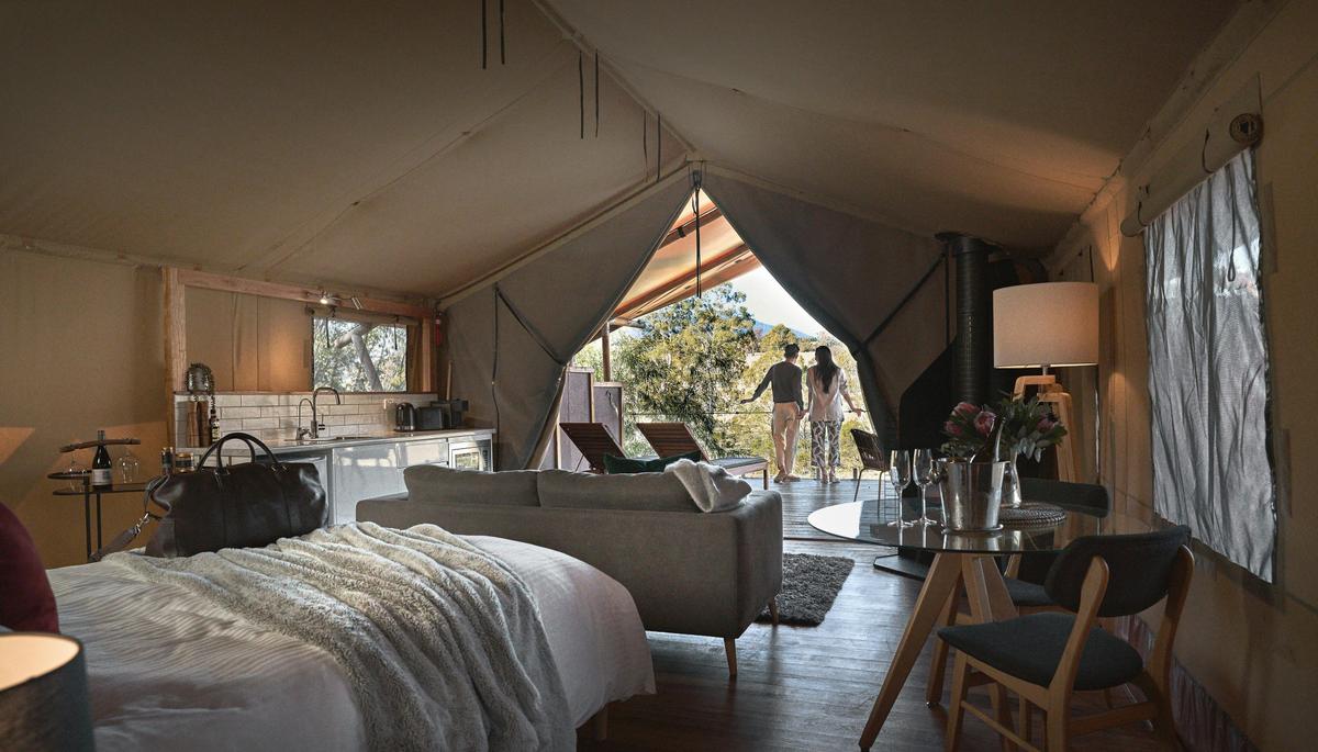 Luxury Safari Tent interior