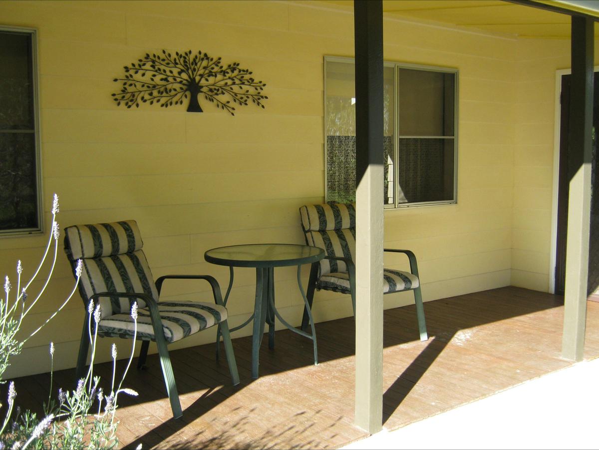 Sunny front veranda