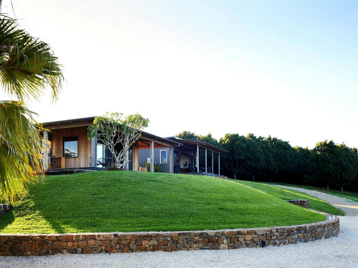 Expansive private lawns and natural areas to explore