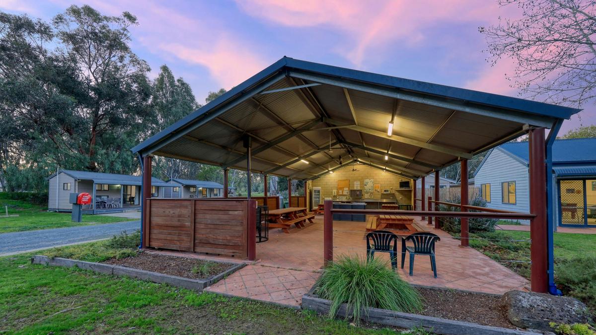 Camp Kitchen with Combustion Heater & BBQ's