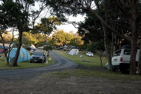 unpowered tent sites