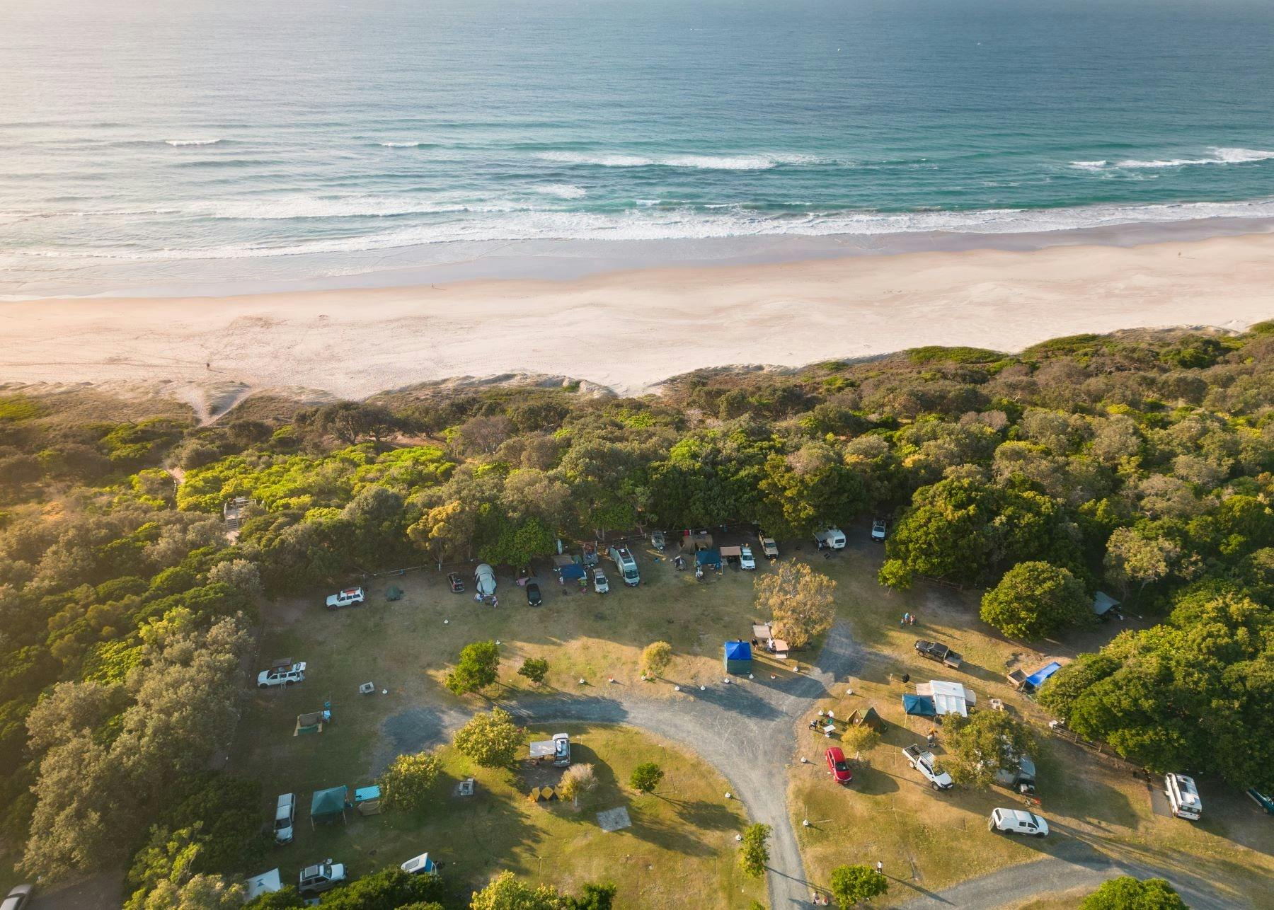 Flat Rock Tent Park Aerial