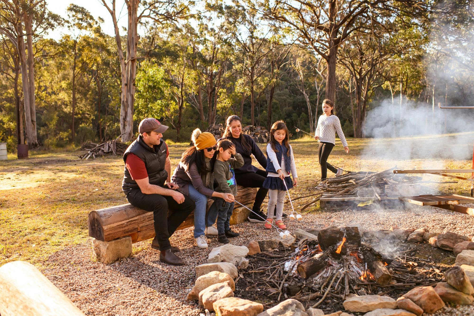 The Famous Campfire at Dido's Place