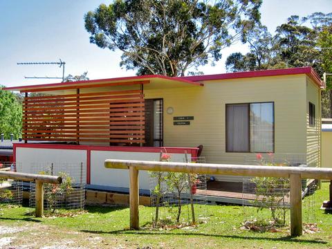 Dolphin cabin looking south