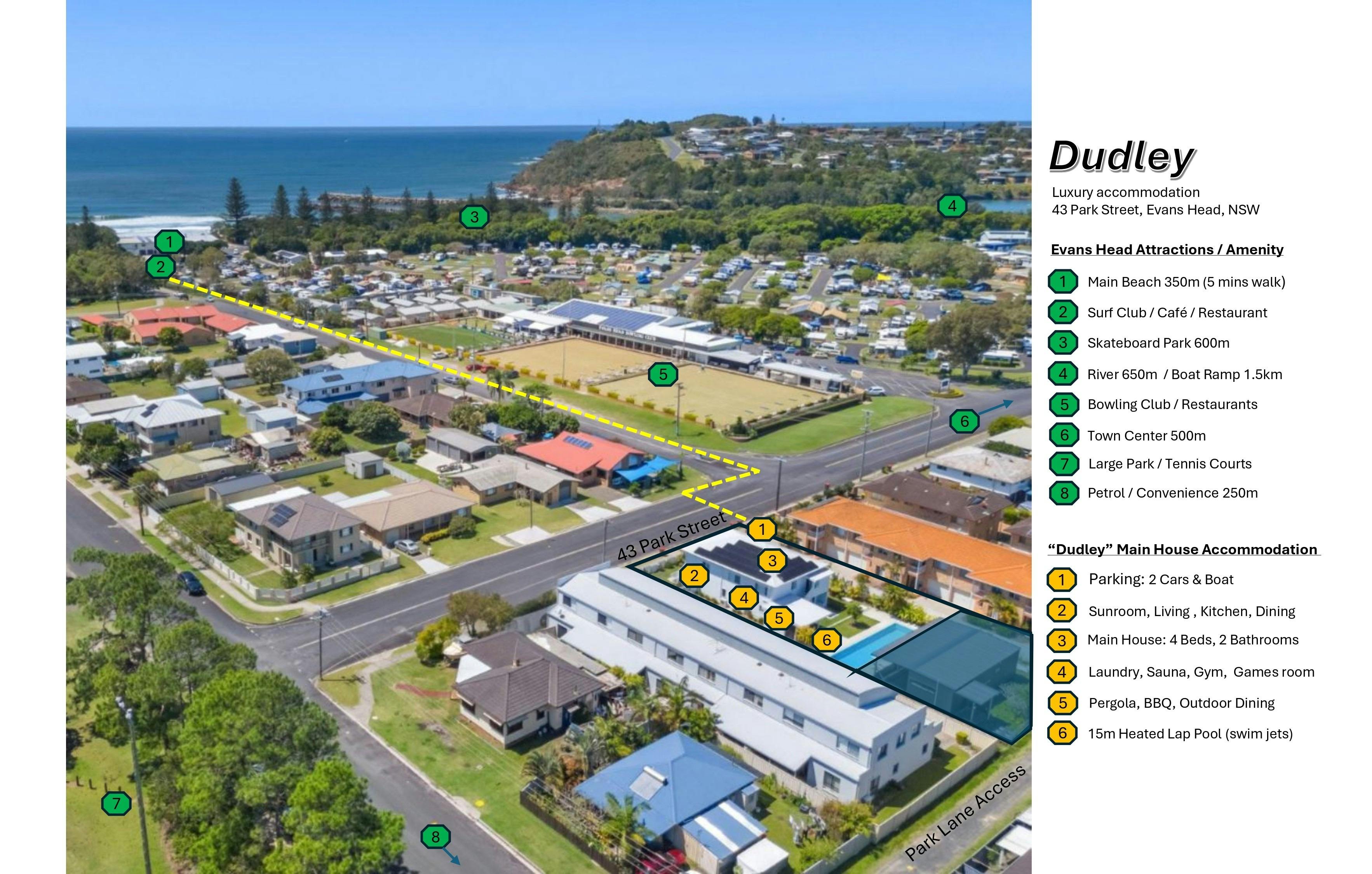 Dudley Luxury Accommodation Evans Head