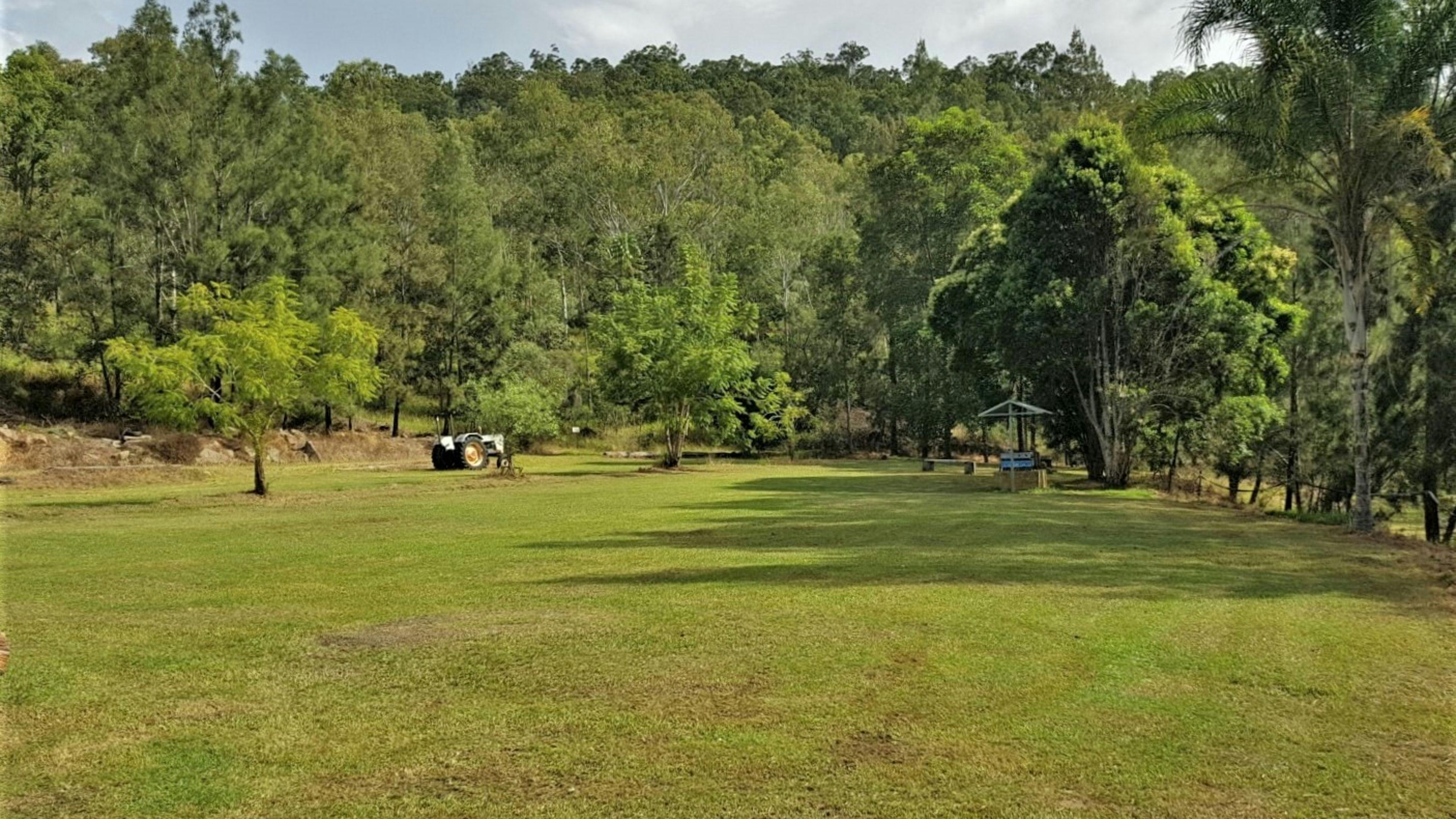 Girard Creek Campground: swimming holes (toilets & showers available)
