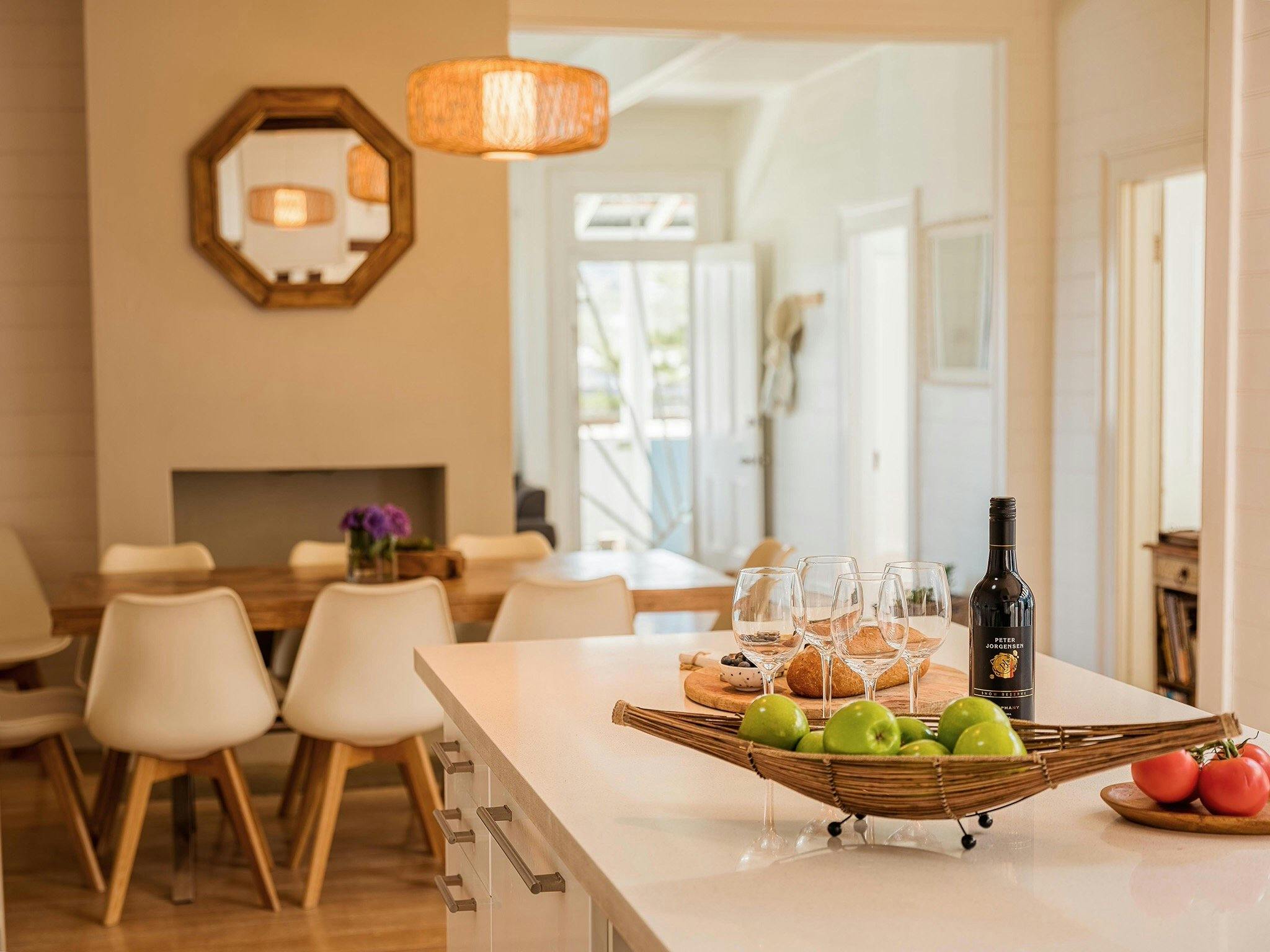 Kitchen, Dining to Lounge Front Door