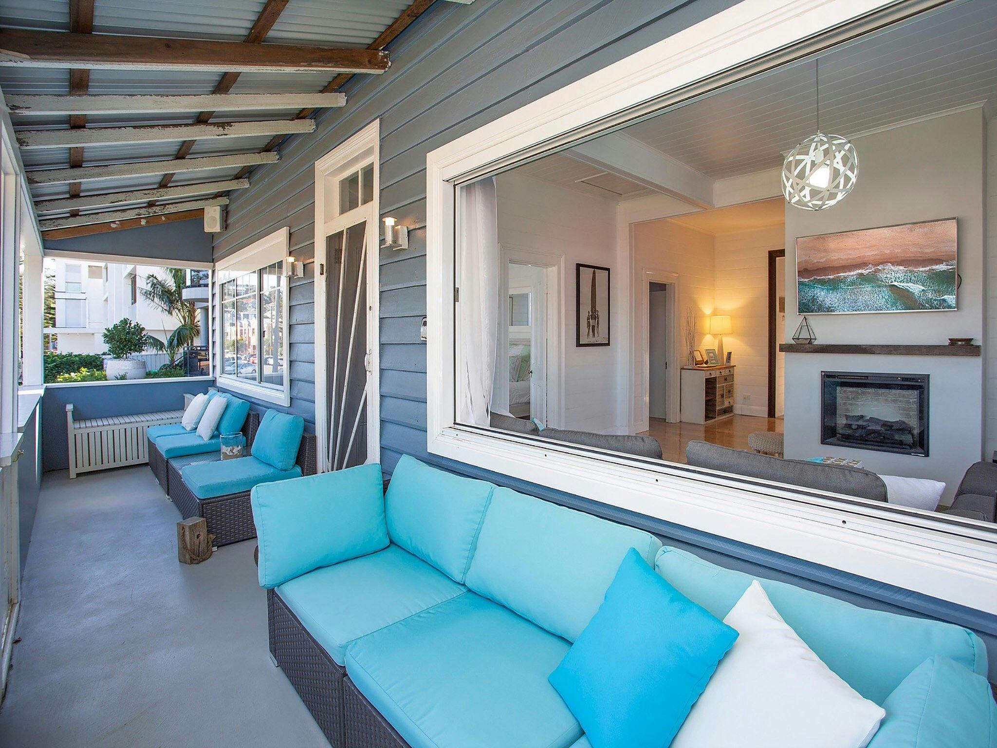 Front Porch - views of Surf Beach and Kendalls Beach