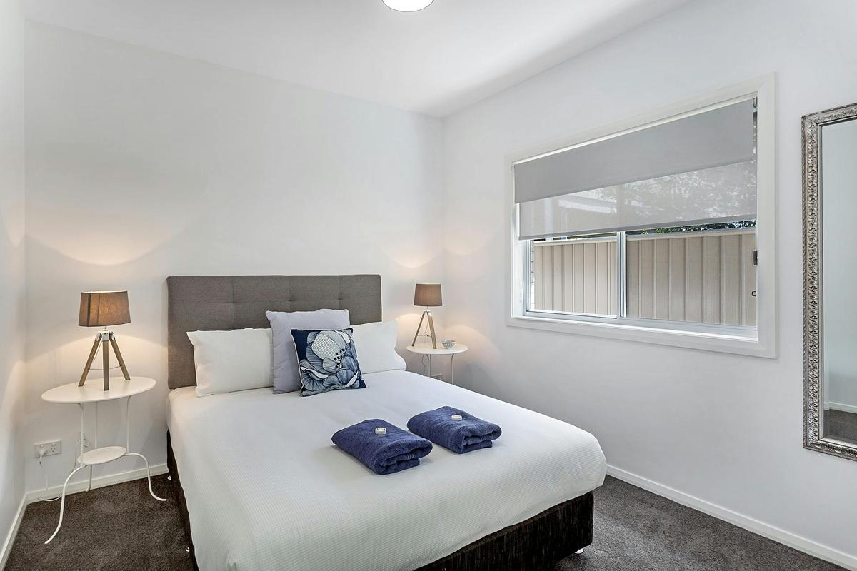 Second queen sized bedroom with lux linen provided