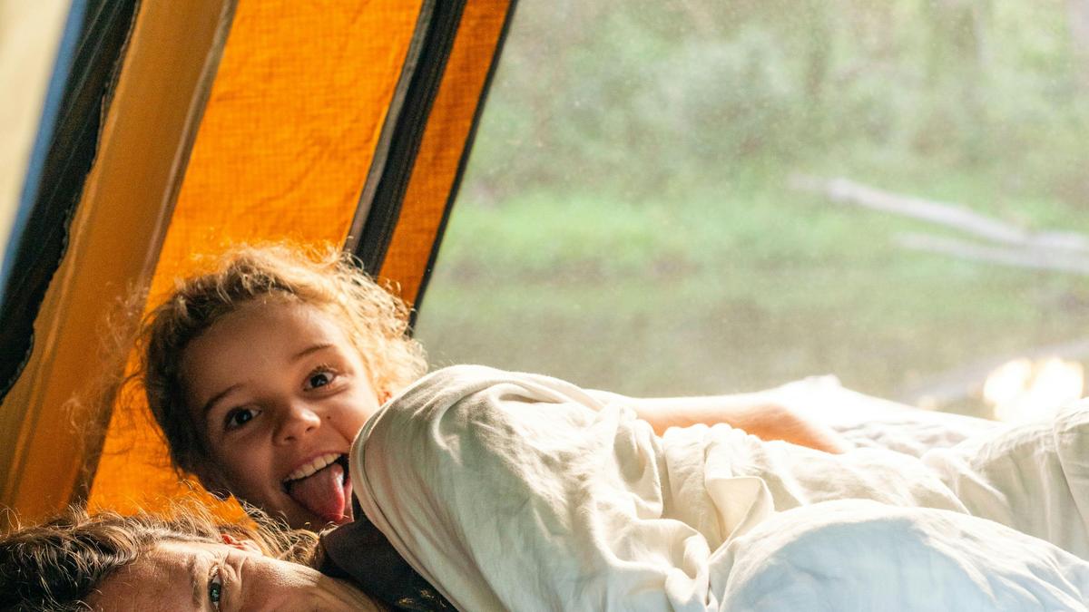 Waking up next to the creek