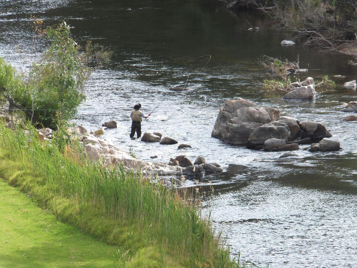 Fly Fishing for trout in the Goobarragandra River
