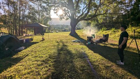 Glamping Around An Ancient Tree