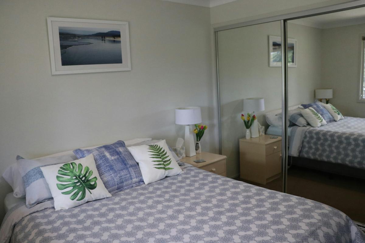 Cottage master bedroom
