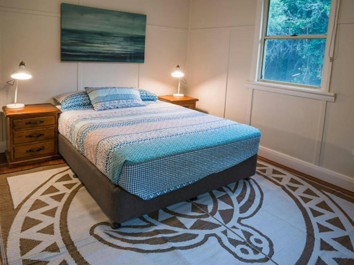 Double bedroom in Forest House, Bundjalung National Park. Photo: J Spencer/OEH