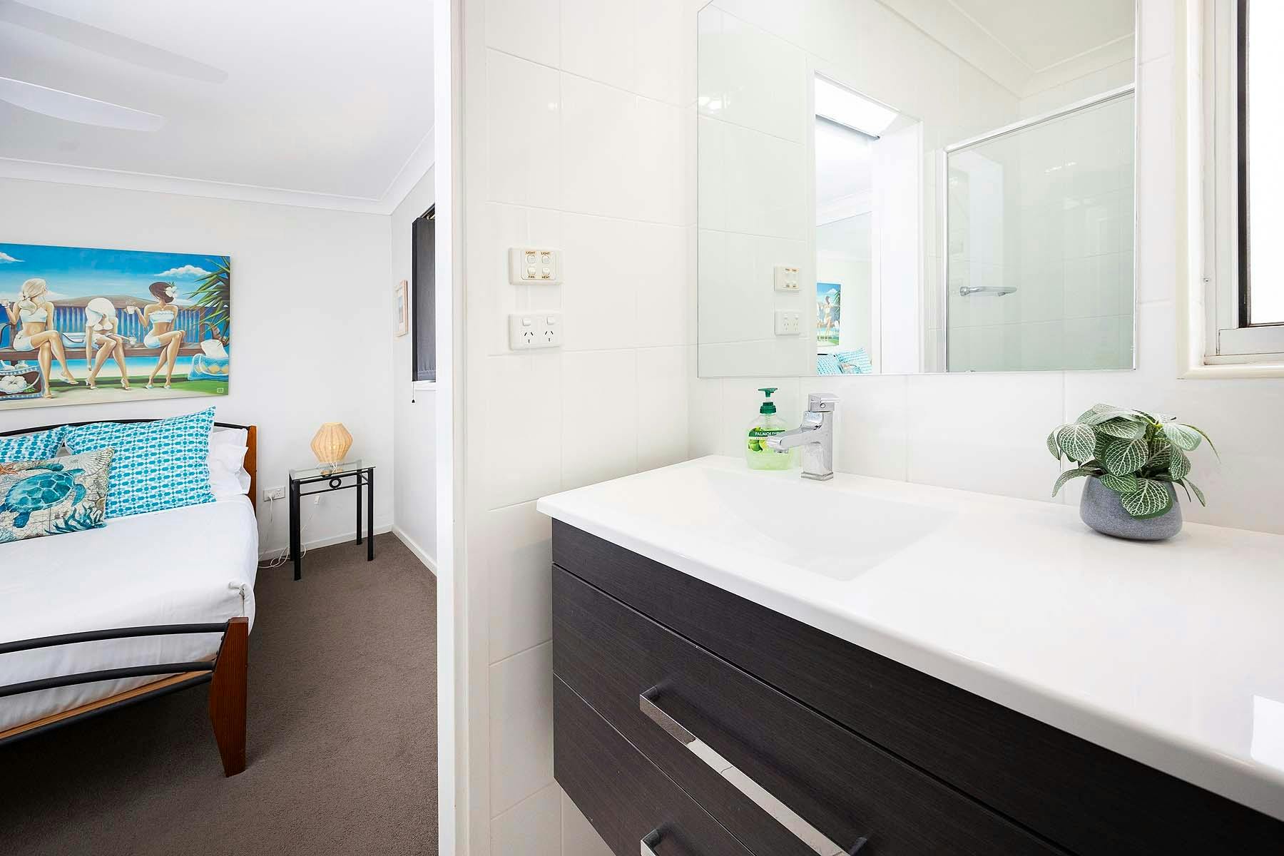 Master bedroom with ensuite