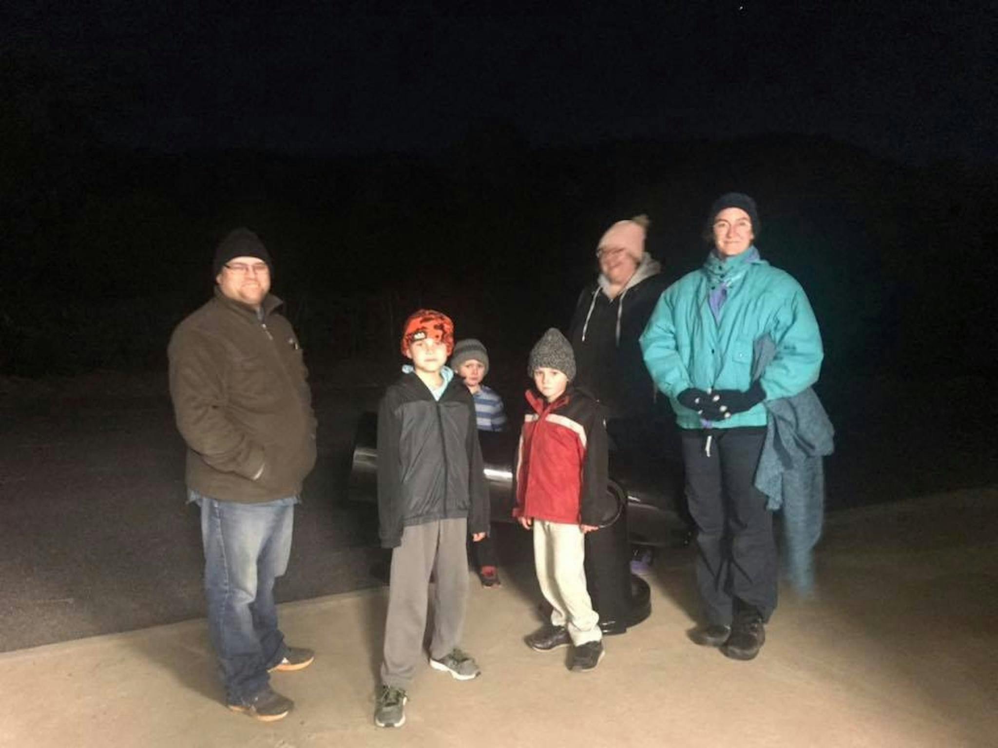 Family Winter Fun with the Telescope