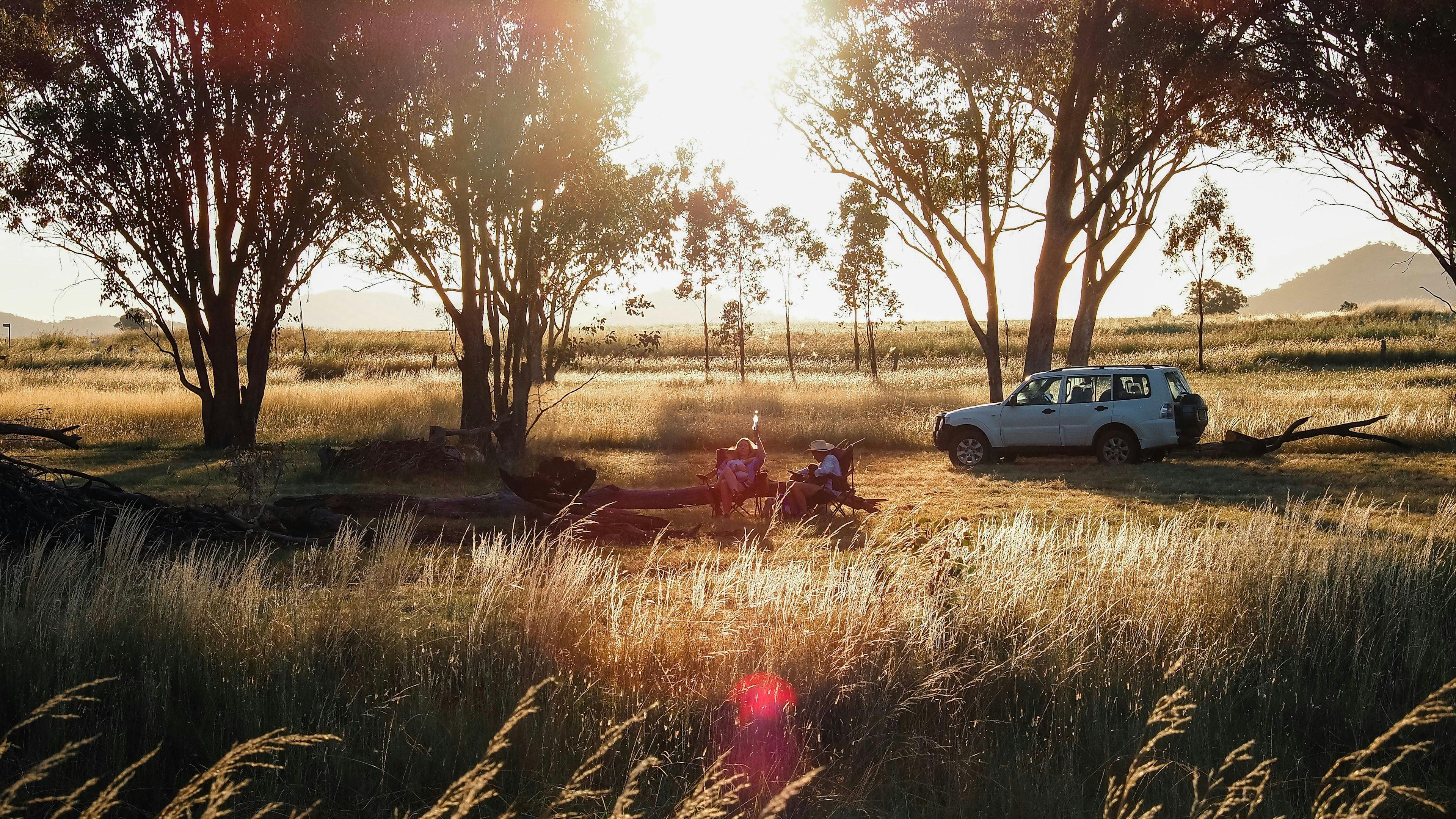 Golden hour at our farm’s campsite. Enjoy sundowners around the campfire. We offer only four sites on the property, with well maintained camping areas. Peaceful and right in the heart of nature. 
