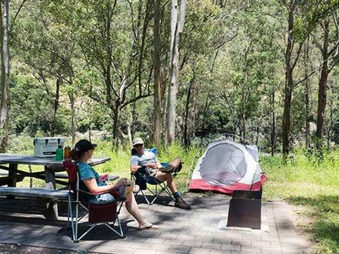 Halls Peak campground and picnic area