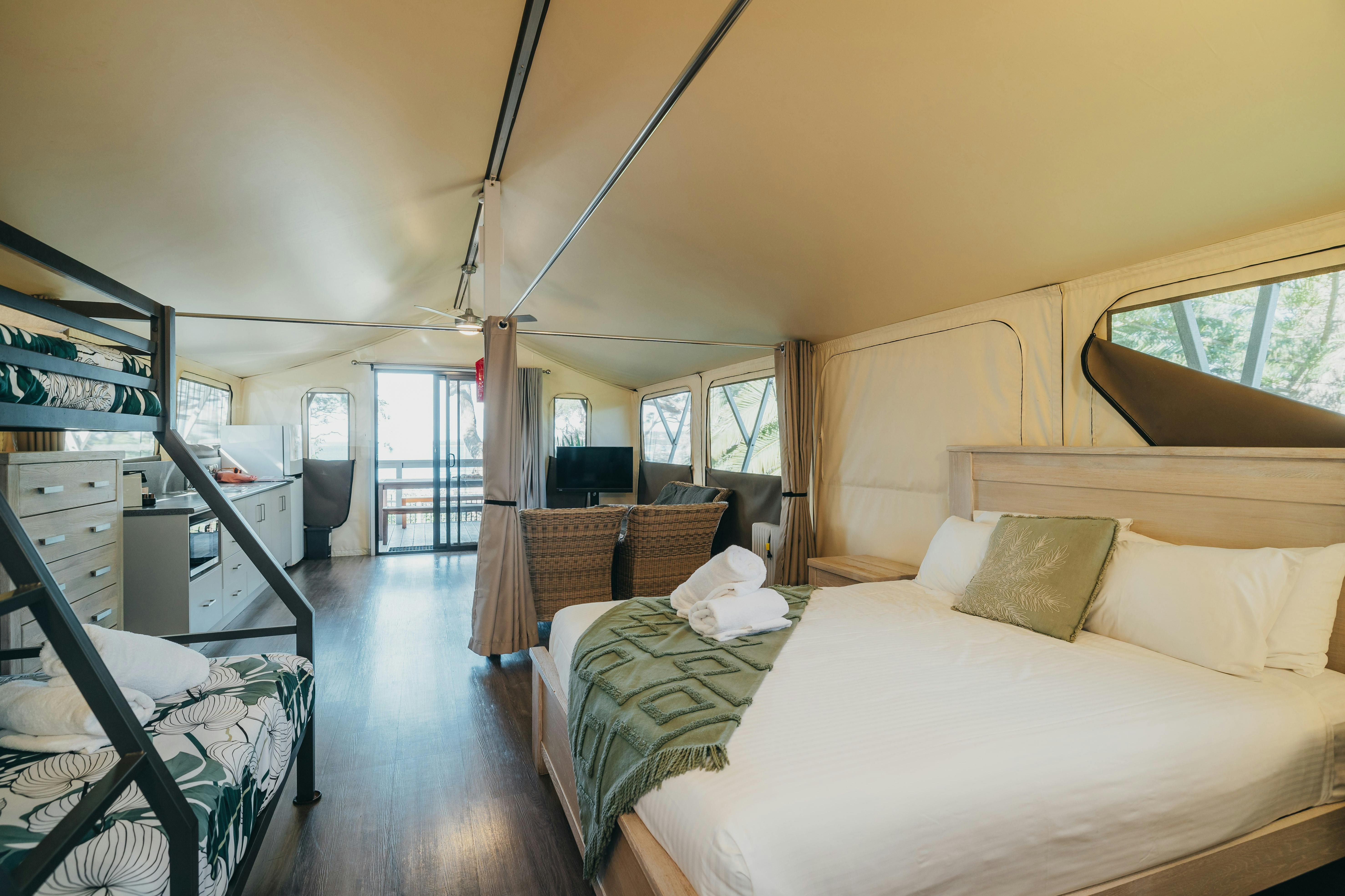 Holiday Haven White Sands Internal Safari Tent