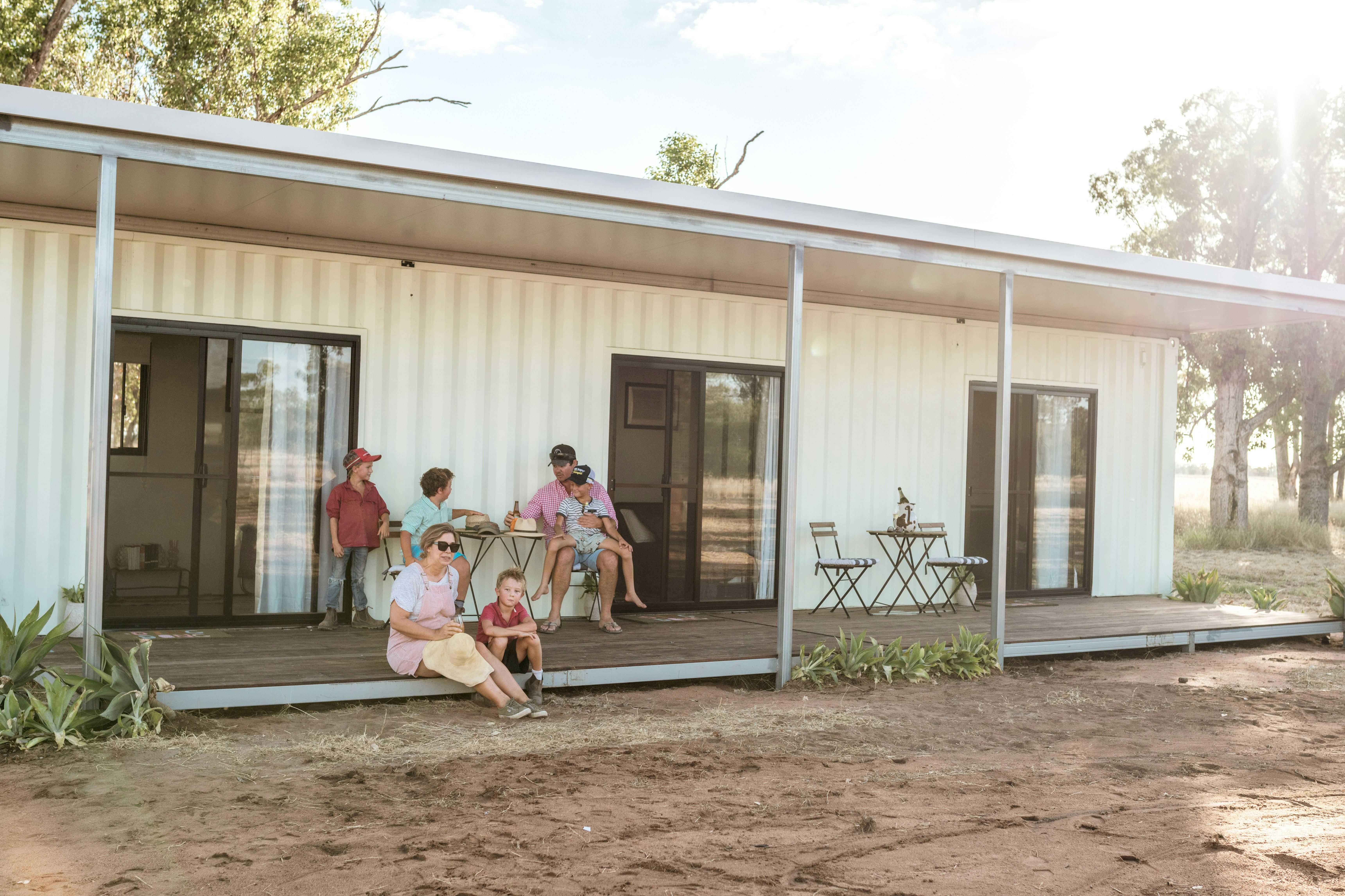The Cabin accommodation at Gilgooma
